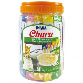 Tuna & Chicken Varieties 50PCS  For Cat