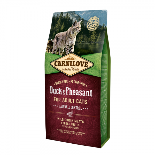 Carnilove Duck & Pheasant for Adult Cats 6kg Carnilove Duck & Pheasant for Adult Cats 6kg