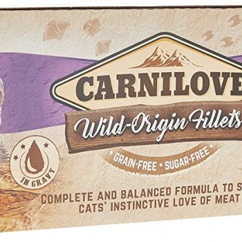 Carnilove Wild Boar Enriched With Chamomile For Adult Cats (24x85g)