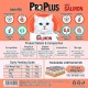 Pro Plus Premium Adult Wet Cat Food Salmon Chunks in Gravy, Complete and Balanced Cat Food with Taurine and Vitamins, 400g x 12 Cans, 4.8kg Multipack