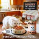 Pro Plus Premium Adult Wet Cat Food Salmon Chunks in Gravy, Complete and Balanced Cat Food with Taurine and Vitamins, 400g x 12 Cans, 4.8kg Multipack