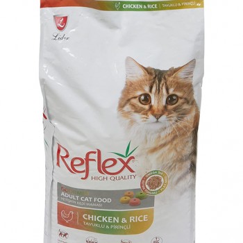 Reflex Adult Cat Food Multi Colour Chicken (15 KG)