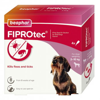 Fiprotec for Small Dog - 4 Pipettes Fiprotec for Small Dog - 4 Pipettes