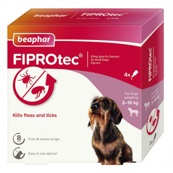 Fiprotec for Small Dog - 4 Pipettes Fiprotec for Small Dog - 4 Pipettes
