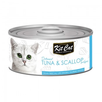 Kit Cat Tuna & Scallop 80g  For Cat