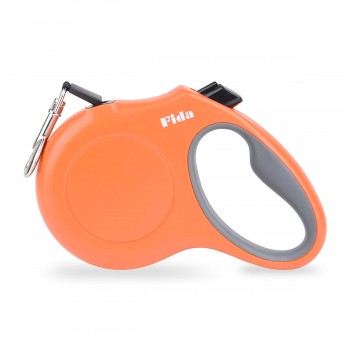 Fida Retractable Dog Leash Orange - Medium Fida Retractable Dog Leash Orange - Medium