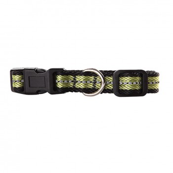 Pawise Reflective Dog Collar - Green - Medium Pawise Reflective Dog Collar - Green - Medium