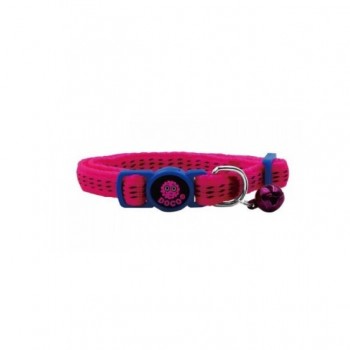 Doco Puffy Cat Collar (Pink&Blue) For Cat & Small Dog Doco Puffy Cat Collar (Pink&Blue) For Cat & Small Dog