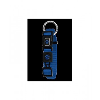 DOCO NYLON COLLAR for dog ( MEDIUM BLUE )