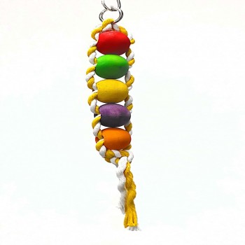 PETS CLUB NATURAL WOODEN BIRD TOY, SIZE H29*W4CM) PETS CLUB NATURAL WOODEN BIRD TOY, SIZE H29*W4CM)