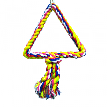 PETS CLUB NATURAL ROPE BIRD TOY H-15 cm, W-15 cm) PETS CLUB NATURAL ROPE BIRD TOY H-15 cm, W-15 cm)