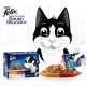 FELIX AGAIL DOUBLY DELICIOUS MEAT SELECT 12X85G For Cat