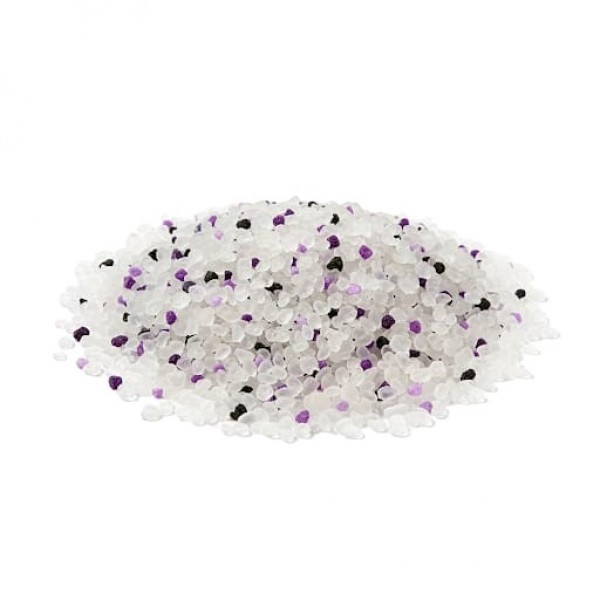 FURRY FRENZ Crystal Cat Litter 7L (3kg) x 2 Pack – Total 14L (6kg) | Silica Gel Cat Litter for Kittens & Adult Cats | Lavender Scent | High Absorbency & Odour Control