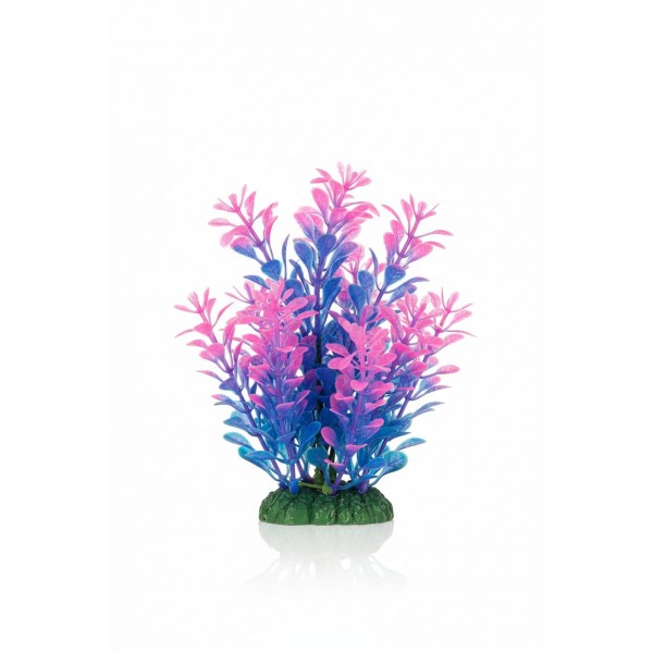 Aquarium Plastic Plant M403 – W7 × H13 cm Colorful Artificial Aquarium Decoration | Fish-Safe PVC, Weighted Base, Low-Maintenance Ornament for Freshwater & Saltwater Tanks