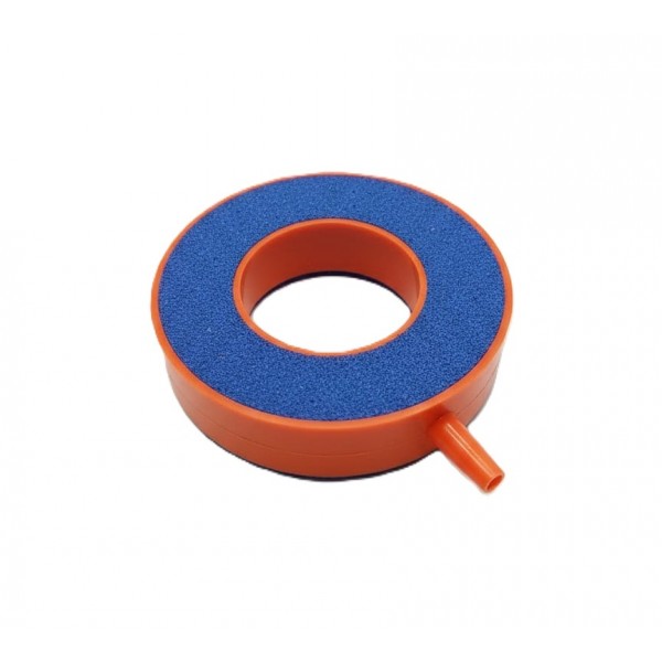 HISIN Aquarium Air Stone Circle Shaped 63×33 mm – Fine Bubble Airstone for Fish Tanks & Hydroponics, High Oxygen Diffuser with PVC Casing