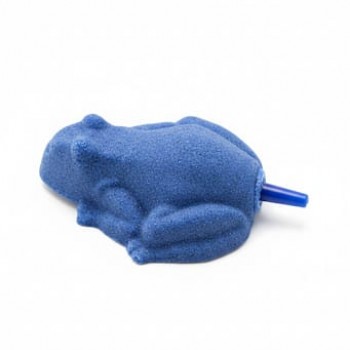 Aquarium Frog Shaped Air Stone 62×70mm | HISIN Ceramic Airstone for Fish Tanks, Decorative Air Pump Accessory for Oxygenation & Water Aeration