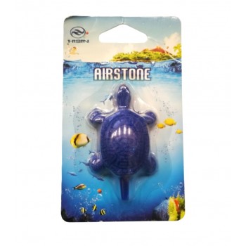 Aquarium Air Stone Turtle Shaped Small 42x54mm – Decorative Hisin Turtle Bubbler for Fish Tank Aeration, Water Circulation & Oxygenation