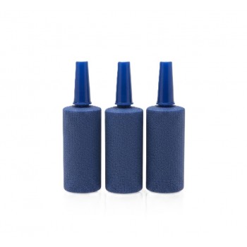 Hisin Aquarium Air Stone 3 Pack – 13×25mm Cylinder Bubble Diffusers for Fish Tank Aeration, Water Circulation, Oxygenation, Freshwater & Saltwater Aquariums, Ponds, and Hydroponic Systems