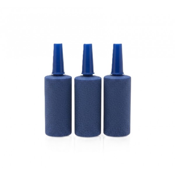 Hisin Aquarium Air Stone 3 Pack – 13×25mm Cylinder Bubble Diffusers for Fish Tank Aeration, Water Circulation, Oxygenation, Freshwater & Saltwater Aquariums, Ponds, and Hydroponic Systems