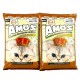 AMOS Coffee Scented Cat Litter 50L (2 x 25L, 40kg) – Strong Clumping, Odor Control, Dust Free Natural Bentonite Cat Sand – Easy Scoop, Long Lasting Bulk Pack for All Cats