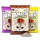 AMOS Premium Bentonite Cat Litter Combo Pack 75L (3 x 25L, 60kg) – Coffee, Lavender & Lemon Scents – Strong Clumping, Odor Control, Dust Free Natural Bentonite Cat Sand – Easy Scoop, Long Lasting Bulk Pack for All Cats