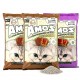 AMOS Premium Bentonite Cat Litter Combo Pack 75L (3 x 25L, 60kg) – 2 Coffee + 1 Lavender Scented – Strong Clumping, Odor Control, Dust Free Natural Cat Sand – Easy Scoop, Long Lasting Bulk Pack for All Cats
