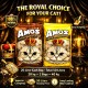 AMOS Premium Bentonite Cat Litter Combo Pack 50L (2 x 25L, 40kg) – 1 Coffee + 1 Lemon Scented – Strong Clumping, Odor Control, Dust Free Natural Cat Sand – Easy Scoop, Long Lasting Bulk Pack for All Cats