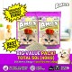 AMOS Lavender Scented Cat Litter 50L (2 x 25L, 40kg) – Strong Clumping, Odor Control, Dust Free Natural Bentonite Cat Sand – Easy Scoop, Long Lasting Bulk Pack for All Cats