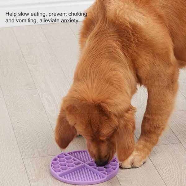 Feeding Mat Licky Pad Slowing Eating Puppy Feeder For Cat & Dog