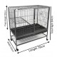 Pet Cage with Rolling Stand – 79 × 53 × 84 cm – Multi-Species Habitat for Birds, Cats, Small Dogs, Rabbits, Squirrels & Other Small Pets – Model C9