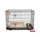 Foldable Metal Wire Dog Crate for Medium to Large Dogs (122 × 74 × 81 cm) – Heavy-Duty Secure Dog Cage with Removable Tray, Single Door & Locking Latch – Model DG48