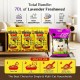 Cat Litter Combo 59 KG / 70 L – 3 x London Cat Lavender Premium Super Clumping Cat Litter 17 KG / 20 L + 1 x Golden Cat Lavender Bentonite Clumping Cat Litter 8 KG / 10 L, Strong Clumping, High Absorption, Odor Control