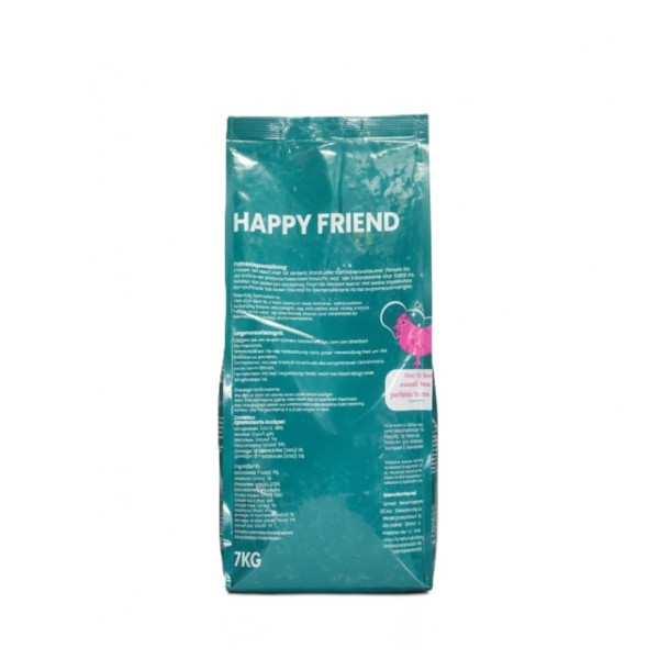 HAPPY FRIEND Adult Cat Food with Chicken – Premium Dry Cat Food, High Protein, Omega 3 & 6, Complete Nutrition for Adult Cats – 7 kg