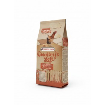 Versele-Laga Country’s Best GOLD 4 Mix Chicken Feed – 20kg Bag – Grain Mix with Laying Pellets – Complete Nutrition for Adult Laying Hens – Supports Strong Eggshells & High Egg Production