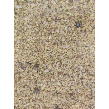 Deli Nature Egg Food for Large Parakeets & Parrots – Moist/Fat Formula (10kg Bag) | High-Protein Supplement for Growth, Breeding, Molting & Vitality | Ready-to-Use Premium Egg Mix