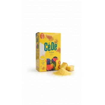 CEDE Lori Food Ready to Mix – Complete Daily Feed for Lories, Loriculus & Fig Parrots, Egg-Based Formula, 1 kg Box