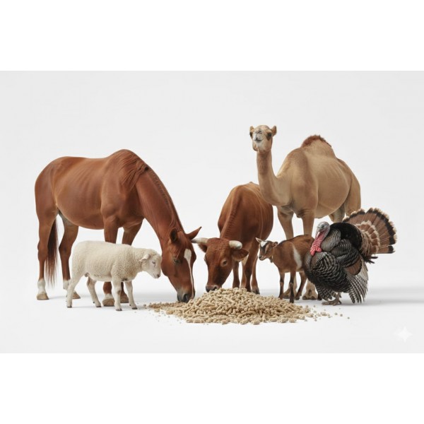 Fujairah Feed Factory – Premium Multi-Species Animal Feed Pellets 1kg | Balanced Nutrition for Livestock & Poultry | Supports Growth, Immunity, Digestion & Productivity