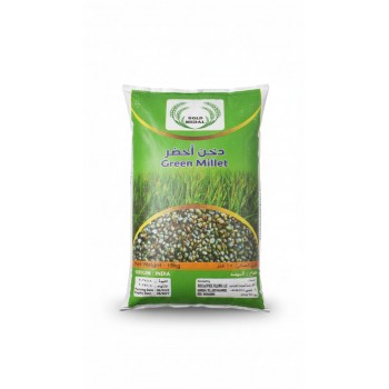 GOLD MEDAL Green Millet (Bajra) – Premium Bird & Animal Feed | High-Energy, High-Protein Natural Grain | 15kg Bag