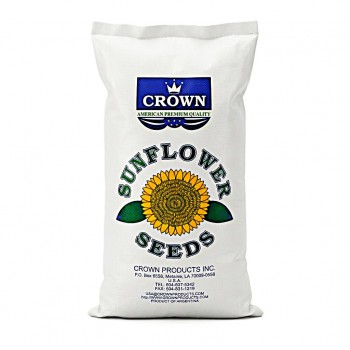 Premium Natural Whole Roasted Sunflower Seeds – 20kg Bag |  High-Protein, High-Fiber Bird & Small Pet Food