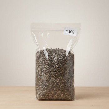 Premium Natural Whole Roasted Sunflower Seeds – 1 kg Bag | High-Protein, High-Fiber Bird & Small Pet Food