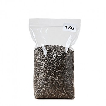 Premium Natural Whole Roasted Sunflower Seeds – 1 kg Bag | High-Protein, High-Fiber Bird & Small Pet Food