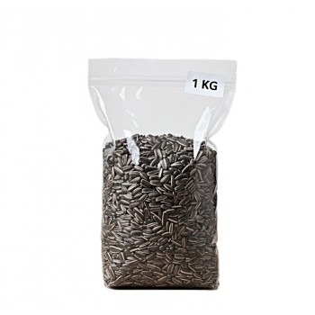 Premium Natural Whole Roasted Sunflower Seeds – 1 kg Bag | High-Protein, High-Fiber Bird & Small Pet Food