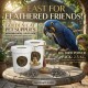 Golden Cat Whole Roasted Sunflower Seeds 2.5kg Barrel | Natural Bird Feed for Parrots, Macaws, Cockatiels, Budgies, Lovebirds, Canaries, Finches & Wild Birds | High Protein, High Fiber, Non-GMO