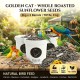 Golden Cat Whole Roasted Sunflower Seeds 3 x 3kg (9kg Total) Barrel Pack | Premium Bird Food for Parrots, Budgies, Cockatiels, Lovebirds & Small Pets | High Protein High Fiber Non-GMO Argentina Origin