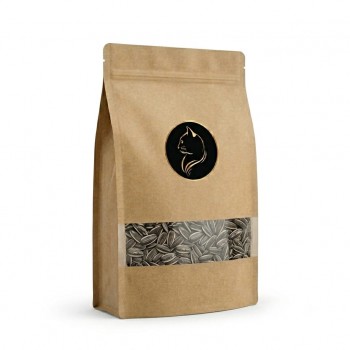 Golden Cat Premium Whole Roasted Sunflower Seeds 2 kg | Natural High-Protein Bird Food for Parrots, Macaws, Cockatiels, Budgies & Lovebirds | Non-GMO Fiber-Rich Seed Supplement for Small Pets & Wild Birds | Argentina Sourced Sealed Pack
