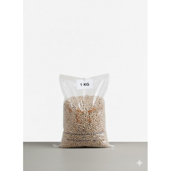 Natural High-Fibre Complete Rabbit Pellets – 1kg Bag | Balanced Daily Nutrition with Vitamins, Minerals & Probiotics | Alfalfa, Grass, Linseed & Mint Formula for Adult, Breeding, Show, Lactating & Growing Rabbits