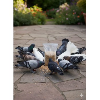 Premium Russian Wheat Grade 2 – Whole Grain Animal Feed (1kg Bag) | High-Energy Natural Grain for Poultry, Birds, Livestock & Farm Animals