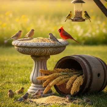 Premium Yellow Sorghum (Milo) Grain – 10kg Bag | High-Energy Feed for Birds, Poultry, Small Pets & Farm Animals