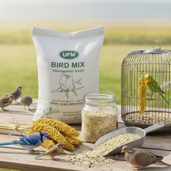 Premium Yellow Sorghum (Milo) – 50kg Bag | High-Energy Feed for Birds, Small Pets & Livestock | Doves, Quail, Pheasants, Parrots, Finches, Budgies, Canaries & More