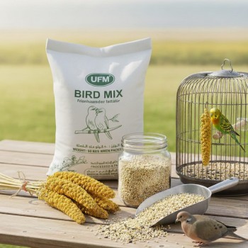 Premium Yellow Sorghum (Milo) Grain – 1kg Bag | High-Energy Natural Seed for Birds, Poultry & Small Pets